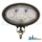 A & I Products Work Lamp, LED, Flood, Oval 6" x4" x3" A-WL850 - alternate 5